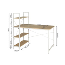 Load image into Gallery viewer, Gavyn 120cm Computer Desk - White