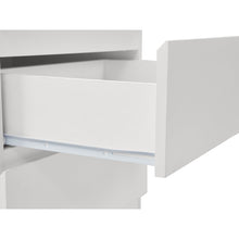 Load image into Gallery viewer, Tongass Wooden Bedside Table - White