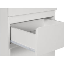 Load image into Gallery viewer, Tongass Wooden Slim Tallboy 6 Drawers - White