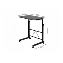 Load image into Gallery viewer, 60 x 40cm Adjustable Laptop Stand Table - Black (0.022m3 - 4.5kg)