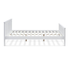 Load image into Gallery viewer, Andes Queen Wooden Bed Frame - White