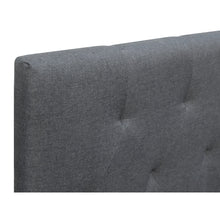 Load image into Gallery viewer, Blane Double Bed Frame - Dark Grey