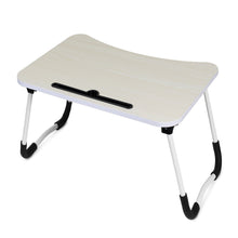 Load image into Gallery viewer, Portable Anti-Slip Laptop Desk Laptop Tray Table - White