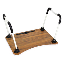 Load image into Gallery viewer, Portable Anti-Slip Laptop Desk Laptop Tray Table - White