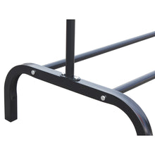 Load image into Gallery viewer, Metal Clothes Rack Stand Coat Hanger 104 x 152cm - Black