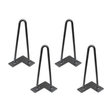 Load image into Gallery viewer, Hairpin Table Leg 2 Rod 25cm 4PCS Set