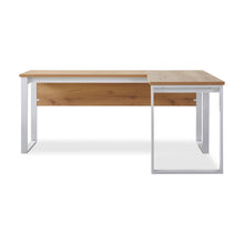 Load image into Gallery viewer, Nakia Computer Corner Desk - Oak
