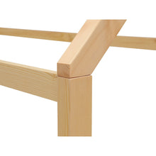 Load image into Gallery viewer, Mayon Single Wooden House Bed Frame - Oak