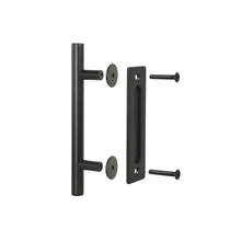Load image into Gallery viewer, Barn Door Handle 12 Inch - Black (0.001m3 - 1.1kg)