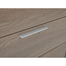 Load image into Gallery viewer, Waipoua 4 Drawer Low Boy with Mirror- GREY OAK