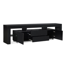 Load image into Gallery viewer, Micco 2m LED Entertainment Unit - Black