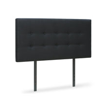 Load image into Gallery viewer, Susan Double Fabric Upholstered Headboard - Black