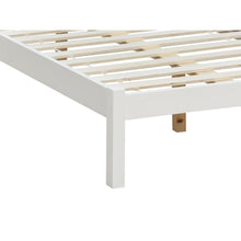 Load image into Gallery viewer, Baker King Single Wooden Bed Frame - White