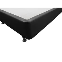Load image into Gallery viewer, VINSON Fabric Single Bed Base - BLACK