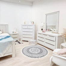 Load image into Gallery viewer, Lincoln Solid Wood 7 Drawer Dresser - White