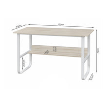 Load image into Gallery viewer, Andrea 120cm Computer Desk - White
