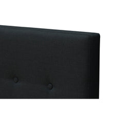 Load image into Gallery viewer, Susan Double Fabric Upholstered Headboard - Black