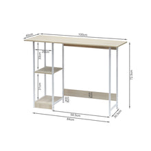 Load image into Gallery viewer, Monroe 100cm Computer Desk - White