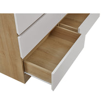 Load image into Gallery viewer, Harris 8 Drawers Low Boy - Oak + White