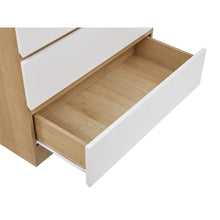 Load image into Gallery viewer, Harris 3 Drawers Tallboy - Oak + White