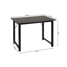 Load image into Gallery viewer, Rylee 100cm Study Desk - Black