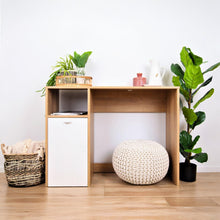 Load image into Gallery viewer, Makalu 100cm Computer Desk - Oak