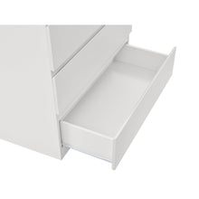 Load image into Gallery viewer, Tongass Wooden Tallboy 5 Drawers - White