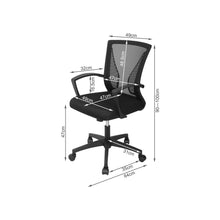 Load image into Gallery viewer, Perry Office Chair - Black
