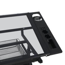 Load image into Gallery viewer, Oliver Height Adjustable Drafting Table - Black