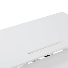 Load image into Gallery viewer, Sit-Stand Desk Converter with Keyboard Tray - White