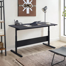 Load image into Gallery viewer, Hector 140cm Height-Adjustable Computer Desk - Black