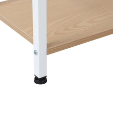 Load image into Gallery viewer, Hikuai 3 Tier Bookshelf - Natural + White