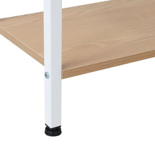 Load image into Gallery viewer, Hikuai 4 Tier Bookshelf - Natural + White