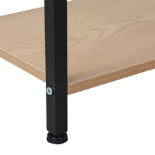Load image into Gallery viewer, Hikuai 3 Tier Bookshelf - Natural + Black