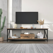 Load image into Gallery viewer, Atlas 1.4m Entertainment Unit with Drawer - Rustic Brown