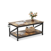 Load image into Gallery viewer, Atlas 1m Coffee Table - Rustic Brown