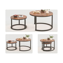 Load image into Gallery viewer, Buir Nesting Coffee Table - Set of 2 - Light Cherry