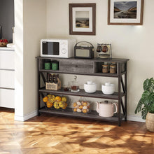 Load image into Gallery viewer, Atlas 1.2m Console Table with Drawer - Gray Oak