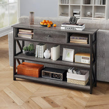 Load image into Gallery viewer, Atlas 1.2m Console Table with Drawer - Gray Oak