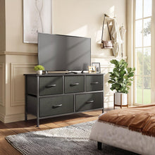 Load image into Gallery viewer, Madilyn 5 Drawers Lowboy - Black