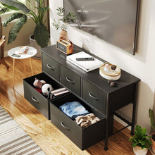 Load image into Gallery viewer, Madilyn 5 Drawers Lowboy - Black
