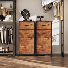 Load image into Gallery viewer, Hailey 4 Drawers Tallboy - Rustic Brown