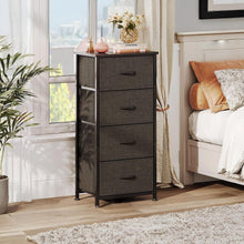Load image into Gallery viewer, Hailey 4 Drawers Tallboy - Black