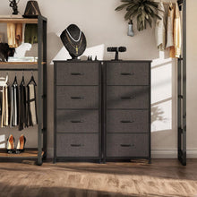 Load image into Gallery viewer, Hailey 4 Drawers Tallboy - Black