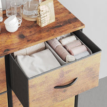 Load image into Gallery viewer, Natalia 10 Drawers Tallboy - Rustic Brown