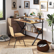 Load image into Gallery viewer, Michael 70cm Computer Desk Study Table - Rustic Brown