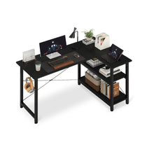Load image into Gallery viewer, Omar Computer Corner Desk - Black