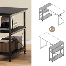 Load image into Gallery viewer, Omar Computer Corner Desk - Black