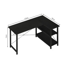 Load image into Gallery viewer, Omar Computer Corner Desk - Black