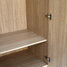 Load image into Gallery viewer, Benny 2 Door Wardrobe - Light Teak